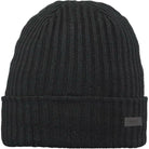 BARTS WILBERT TURNUP BEANIE - BLACK The Old Man Boardsports Barts