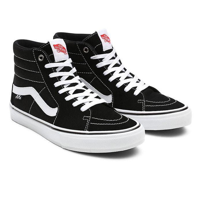 VANS SKATE SK8-HI SCHOENEN - BLACK/WHITE The Old Man Boardsports Vans