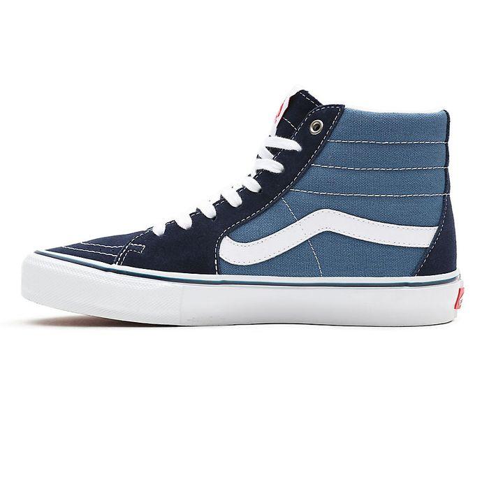 VANS SKATE SK8-HI SCHOENEN - NAVY/WHITE The Old Man Boardsports Vans