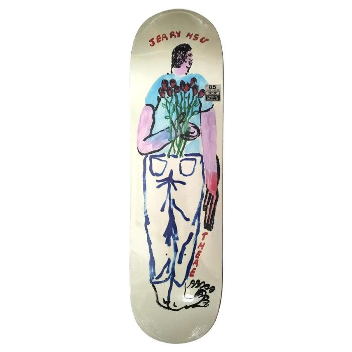 KROOKED THERE JERRY HSU GUEST SSD-24 SKATEBOARD DECK 8.25" The Old Man Boardsports Krooked