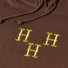 HUF HAT TRICK PULLOVER/HOODIE - COFFEE The Old Man Boardsports Huf