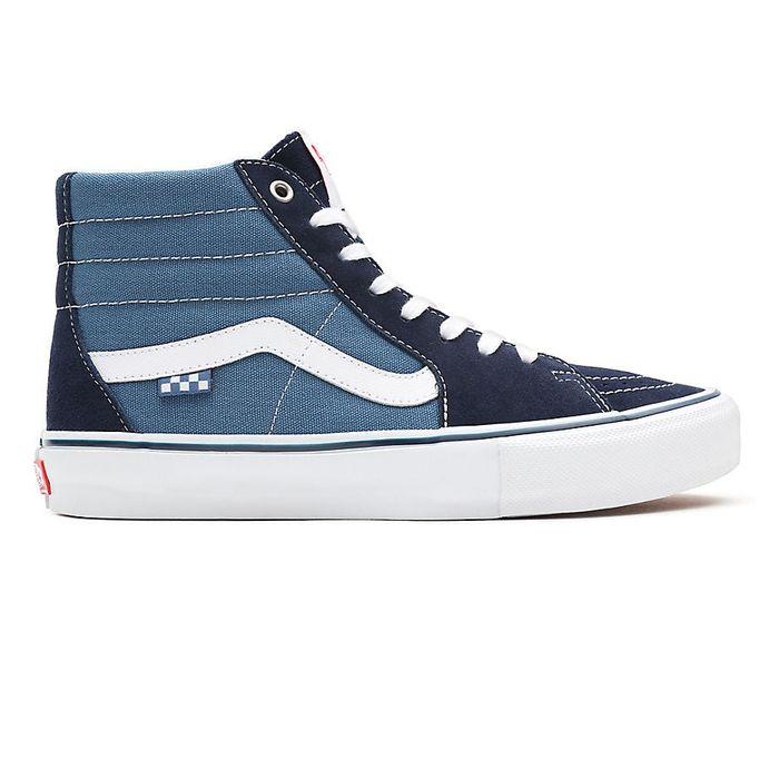 VANS SKATE SK8-HI SCHOENEN - NAVY/WHITE The Old Man Boardsports Vans