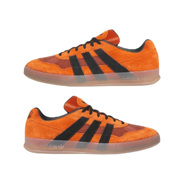 ADIDAS ALOHA SUPER SCHOENEN FOX RED CORE BLACK BURNT SIENNA