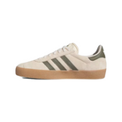 ADIDAS GAZELLE ADV SCHOENEN - ECRU TINT/FOCUS OLIVE/GUM The Old Man Boardsports Adidas