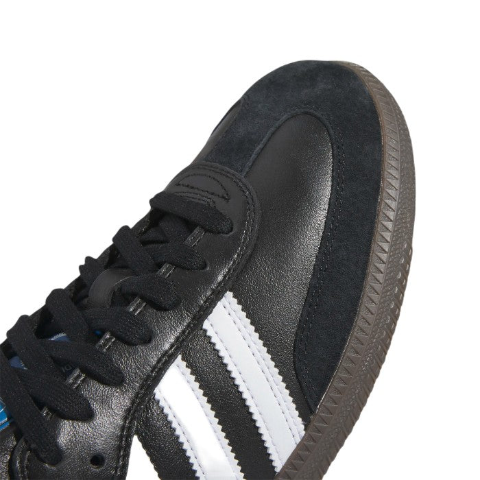 ADIDAS SAMBA ADV SCHOENEN - CORE BLACK/FOOTWEAR WHITE/GUM5 The Old Man Boardsports Adidas