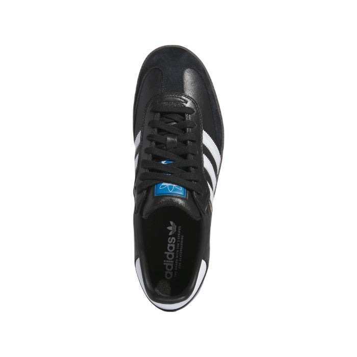 ADIDAS SAMBA ADV SCHOENEN - CORE BLACK/FOOTWEAR WHITE/GUM5 The Old Man Boardsports Adidas