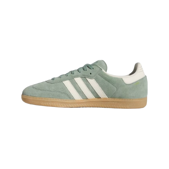 ADIDAS SAMBA ADV SCHOENEN SILVER GREEN/WONDER WHITE/GOLD METALLIC