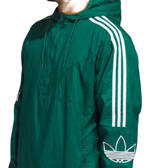 ADIDAS SKATEBOARDING ANORAK JAS COLLEGIATE GREEN