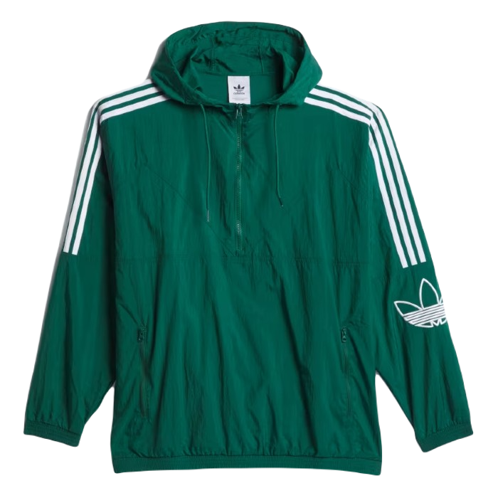 ADIDAS SKATEBOARDING ANORAK JAS COLLEGIATE GREEN