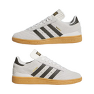 ADIDAS BUSENITZ PRO SCHOENEN - CRYSTAL WHITE/SHADOW OLIVE/GUM The Old Man Boardsports Adidas