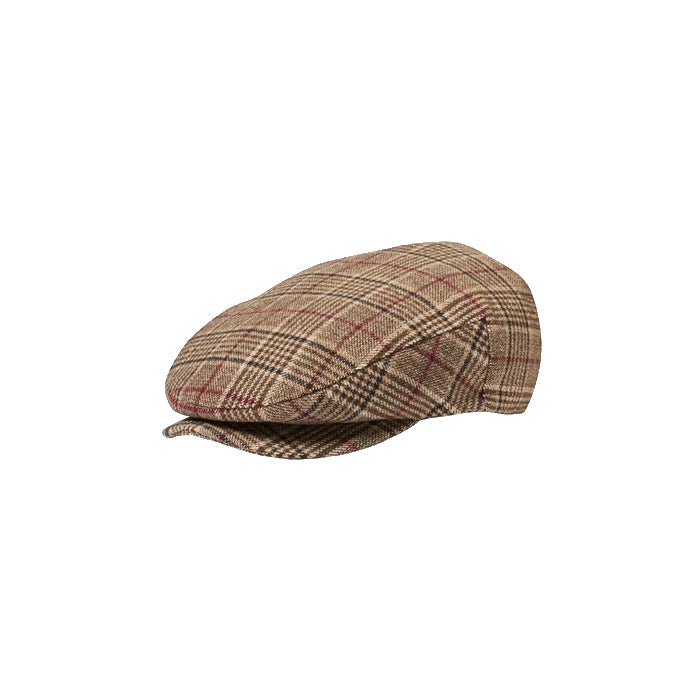 BRIXTON 20TH ANNIVERSARY HOOLIGAN SNAP PET BROWN PLAID