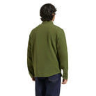 BRIXTON BOWERY TEXTURED TWILL LONG SLEEVE OVERHEMD CYPERS GREEN