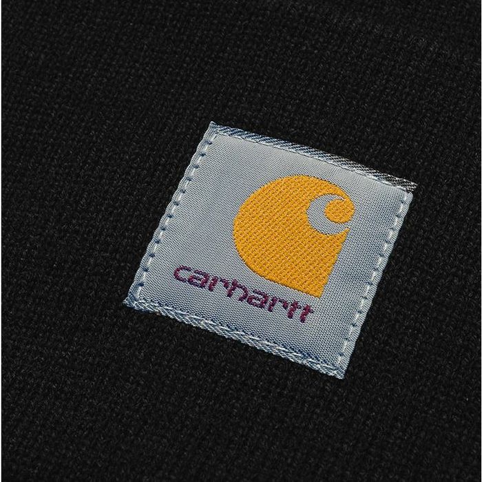 CARHARTT WIP ACRYLIC WATCH BEANIE - BLACK The Old Man Boardsports Carhartt WIP