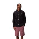 CARHARTT WIP MADISON FINE CORD LONG SLEEVE OVERHEMD - BLACK/WAX The Old Man Boardsports Carhartt WIP