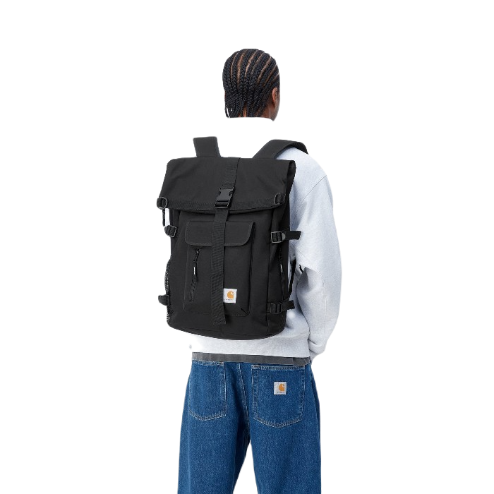 CARHARTT WIP PHILLIS RUGZAK 21.5L - BLACK The Old Man Boardsports Carhartt WIP