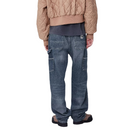 CARHARTT WIP W' PIERCE STRAIGHT SPIJKERBROEK BLUE (DARK USED WASH)