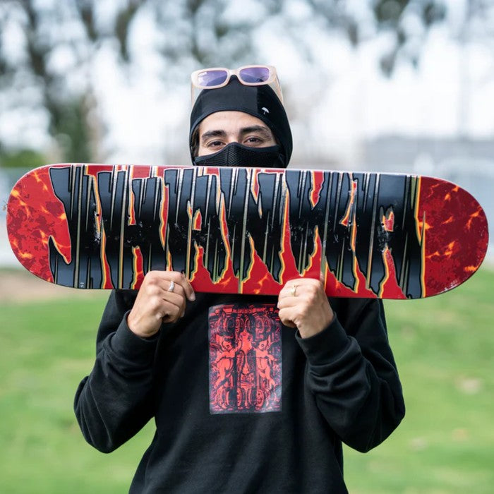 CREATURE JHANKA PRO LOGO VX 8.375" SKATEBOARD DECK MULTI