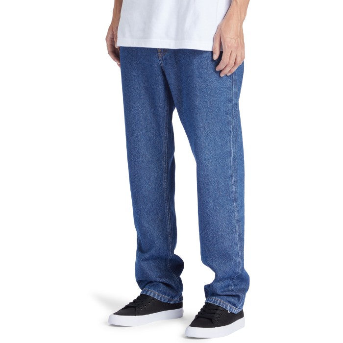 DC SHOES WORKER STRAIGHT JEANS INDIGO DARK