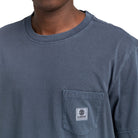 ELEMENT BASIC POCKET PIGMENT T-SHIRT - BLUE NIGHTS The Old Man Boardsports Element