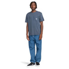 ELEMENT BASIC POCKET PIGMENT T-SHIRT - BLUE NIGHTS The Old Man Boardsports Element