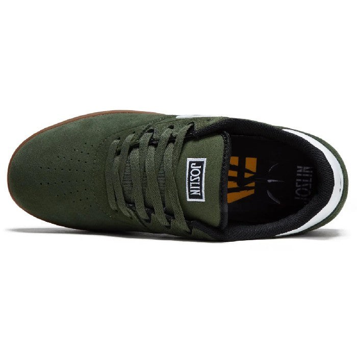 ETNIES JOSL1N SCHOENEN - GREEN/WHITE/GUM The Old Man Boardsports Etnies