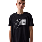 FORMER SCRAWL T-SHIRT WASHED BLACK