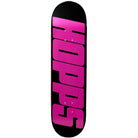 HOPPS BIG HOPPS SKATEBOARD DECK BLACK KNOCK OUT