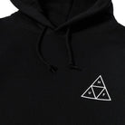 HUF SET TRIPLE TRIANGLE PULLOVER/HOODIE - BLACK The Old Man Boardsports Huf
