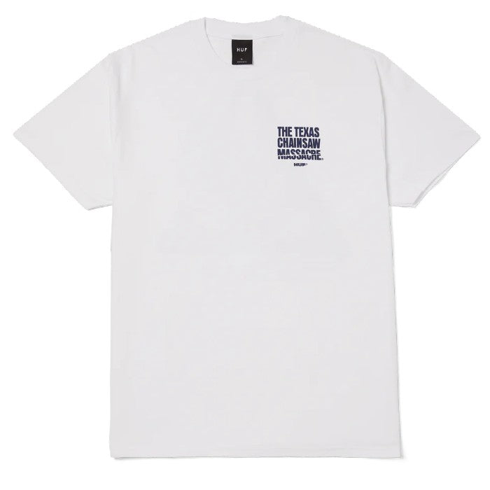 HUF THE TEXAS CHAINSAW MASSACRE TRIPLE TRIANGLE T-SHIRT WHITE