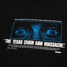 HUF X THE TEXAS CHAINSAW MASSACRE FEAR S/S T-SHIRT BLACK