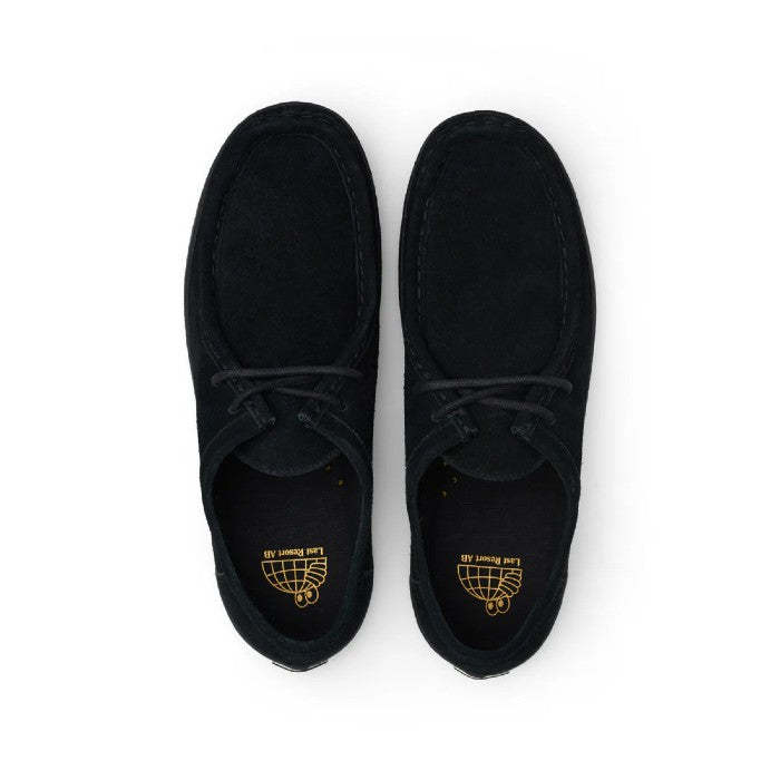 LAST RESORT AB VM006-MOC SUEDE SCHOENEN BLACK/BLACK