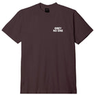 OBEY NO ONE T-SHIRT JAVA BROWN