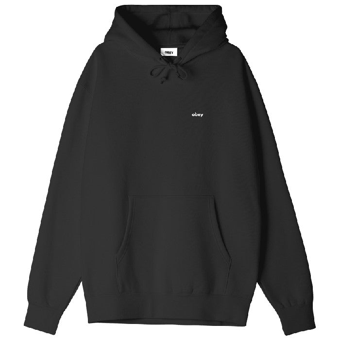 OBEY DALMATION HOODIE BLACK