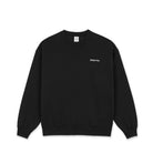 POLAR DAVE CREWNECK SURF LOGO SWEATER BLACK