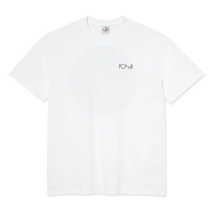 POLAR FILL LOGO BURNSIDE 2084 T-SHIRT WHITE