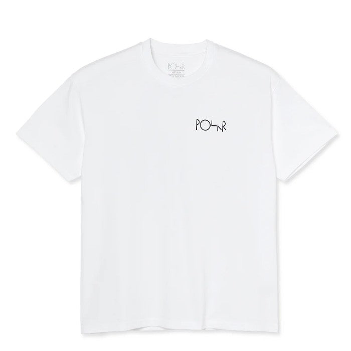 POLAR STROKE LOGO T-SHIRT WHITE