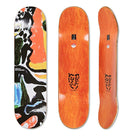 POLAR OSKAR ROZENBERG FACESCAPE 8.0" SKATEBOARD DECK The Old Man Boardsports Polar