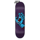 SANTA CRUZ SCREAMING HAND 8.375" SKATEBOARD DECK MULTI