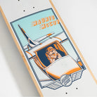 SANTA CRUZ MCCOY AVIATOR VX 8.25" SKATEBOARD DECK SILVER