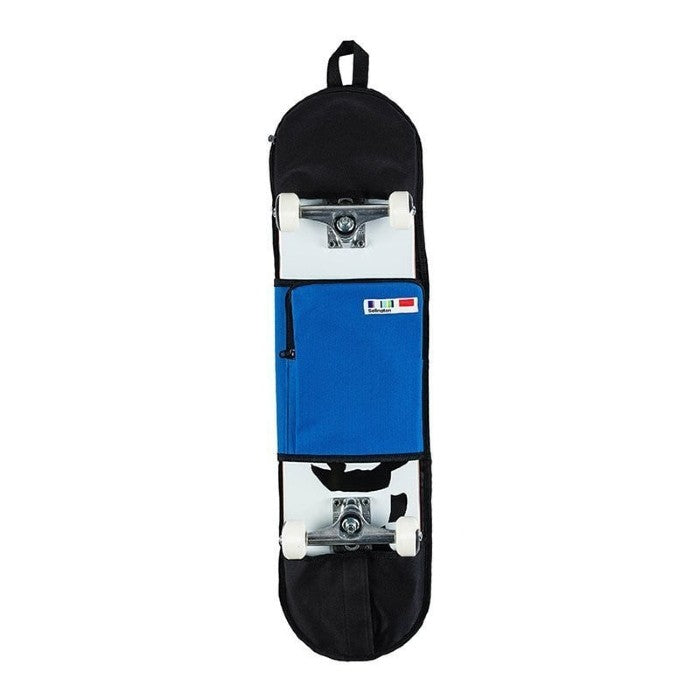 SELINGTON BURGEE SKATEBOARD BAG - DRAAGTAS BLACK/BLUE