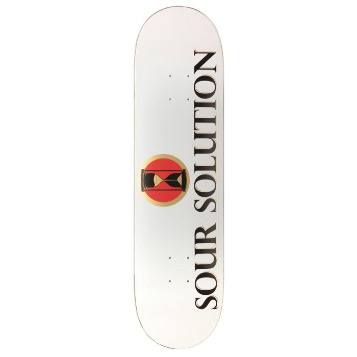 SOUR BREEZER WHITE 8.18" SKATEBOARD DECK The Old Man Boardsports SOUR