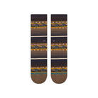 STANCE CEDAR ROCK CREW SOKKEN - BROWN The Old Man Boardsports Stance