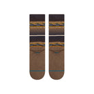 STANCE CEDAR ROCK CREW SOKKEN - BROWN The Old Man Boardsports Stance