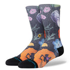 STANCE LUCIAS FLORAL CREW SOKKEN BLACK