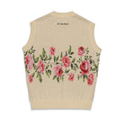 THE LOOSE COMPANY FLOWER KNITTED SPENCER CREAM