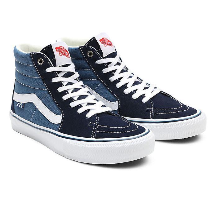 VANS SKATE SK8-HI SCHOENEN - NAVY/WHITE The Old Man Boardsports Vans