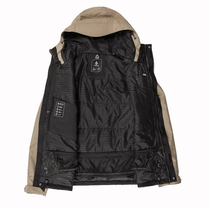 VOLCOM DUA INS GORETEX SKI/SNOWBOARD JAS - CHESTNUT BROWN The Old Man Boardsports Volcom