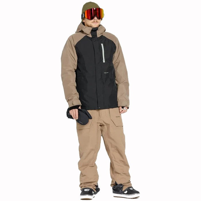 VOLCOM DUA INS GORETEX SKI/SNOWBOARD JAS - CHESTNUT BROWN The Old Man Boardsports Volcom