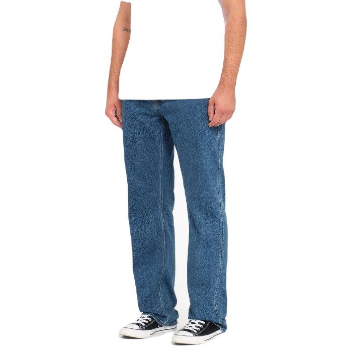 VOLCOM MODOWN DENIM BROEK WASHED BLUE