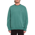 VOLCOM SINGLE STONE CREW SWEATER - SEA GREEN The Old Man Boardsports Volcom